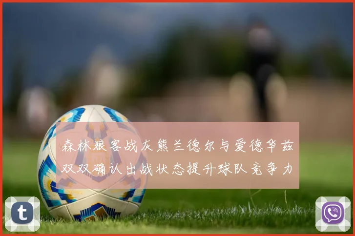 森林狼客战灰熊兰德尔与爱德华兹双双确认出战状态提升球队竞争力